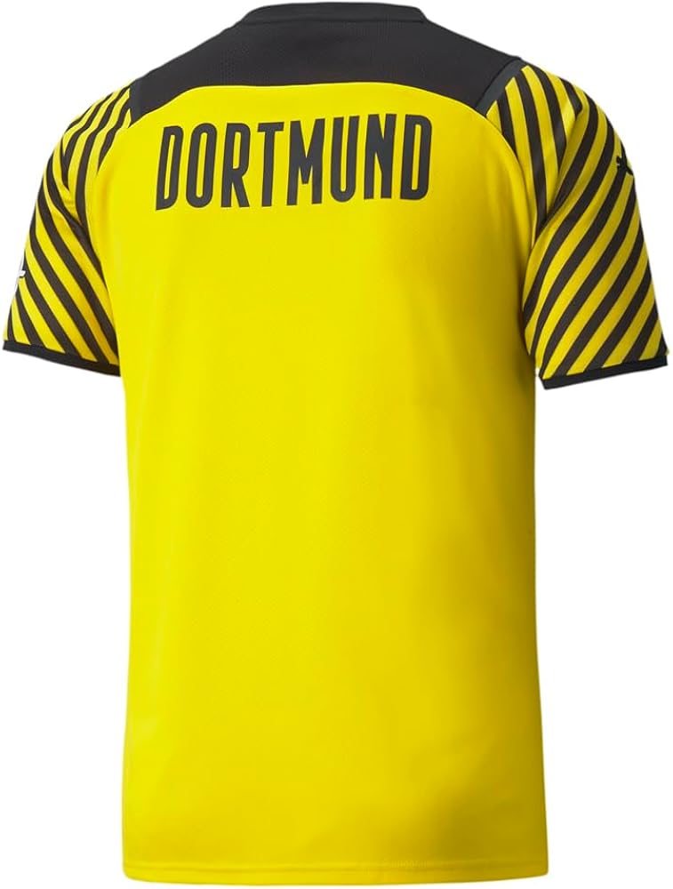 Amazon.com: PUMA 2021-22 Borussia Dortmund Home Jersey - Yellow