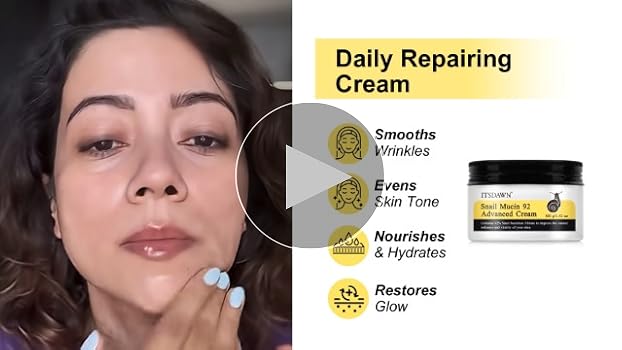 Amazon.com: ITSDAWN Snail Mucin 92% Repair Cream 100g, Face