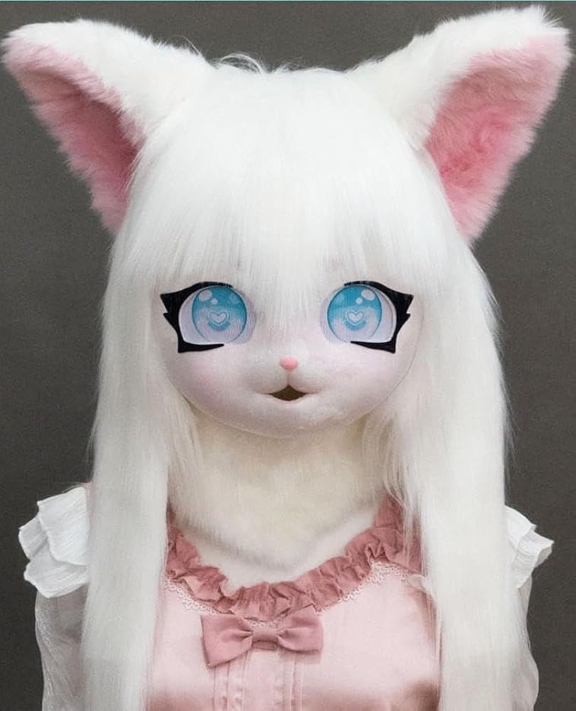おすしキャンディ ケモノ 着ぐるみ コスプレ ファースーツ マスク