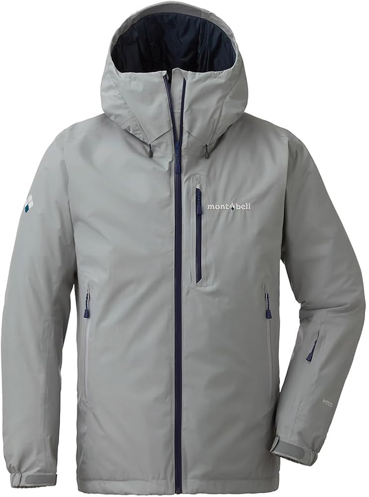 Amazon.co.jp: モンベル US パウダーグライド パーカ Men's シルバー
