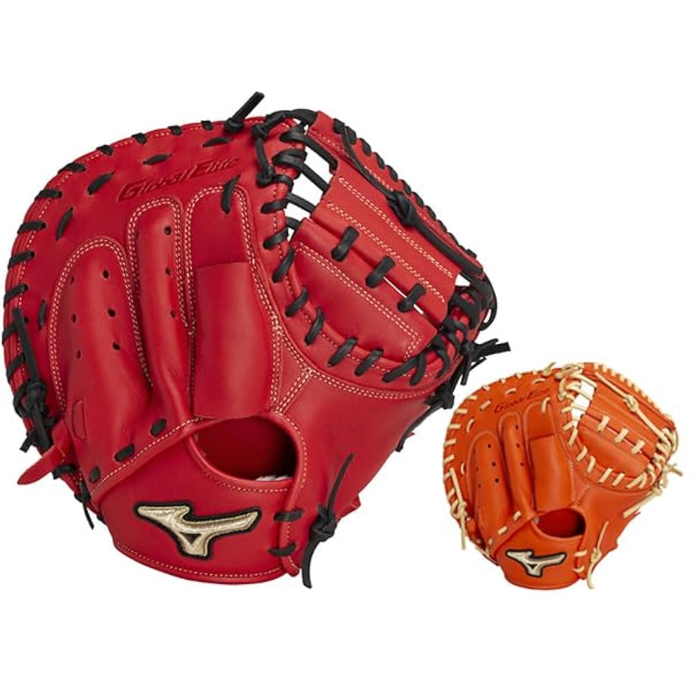 グローバルエリート 軟式キャッチャーミット 袋、グラブワックス付き