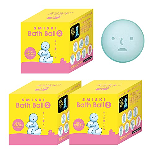 Amazon | 【3個セット】Smiski Bath Ball Ver.2 3個入り スミスキー