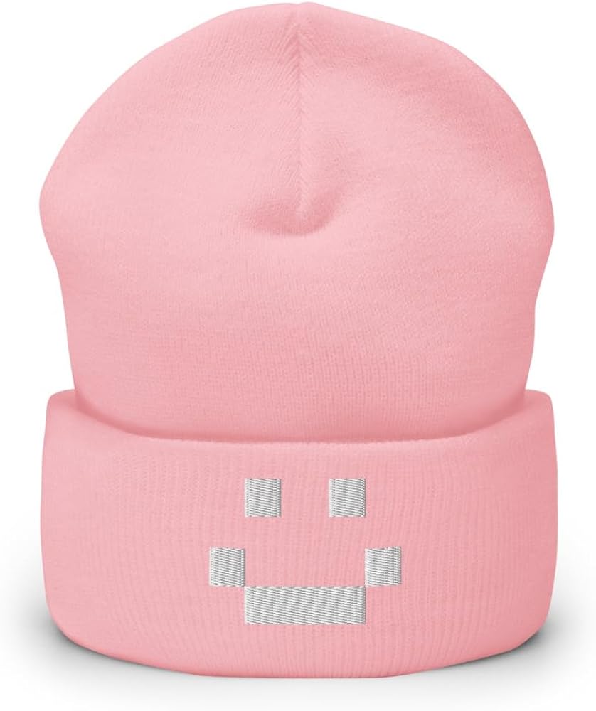 Amazon.com: RIVEMUG Quackity Smile Merch Las Nevadas Cuffed Beanie