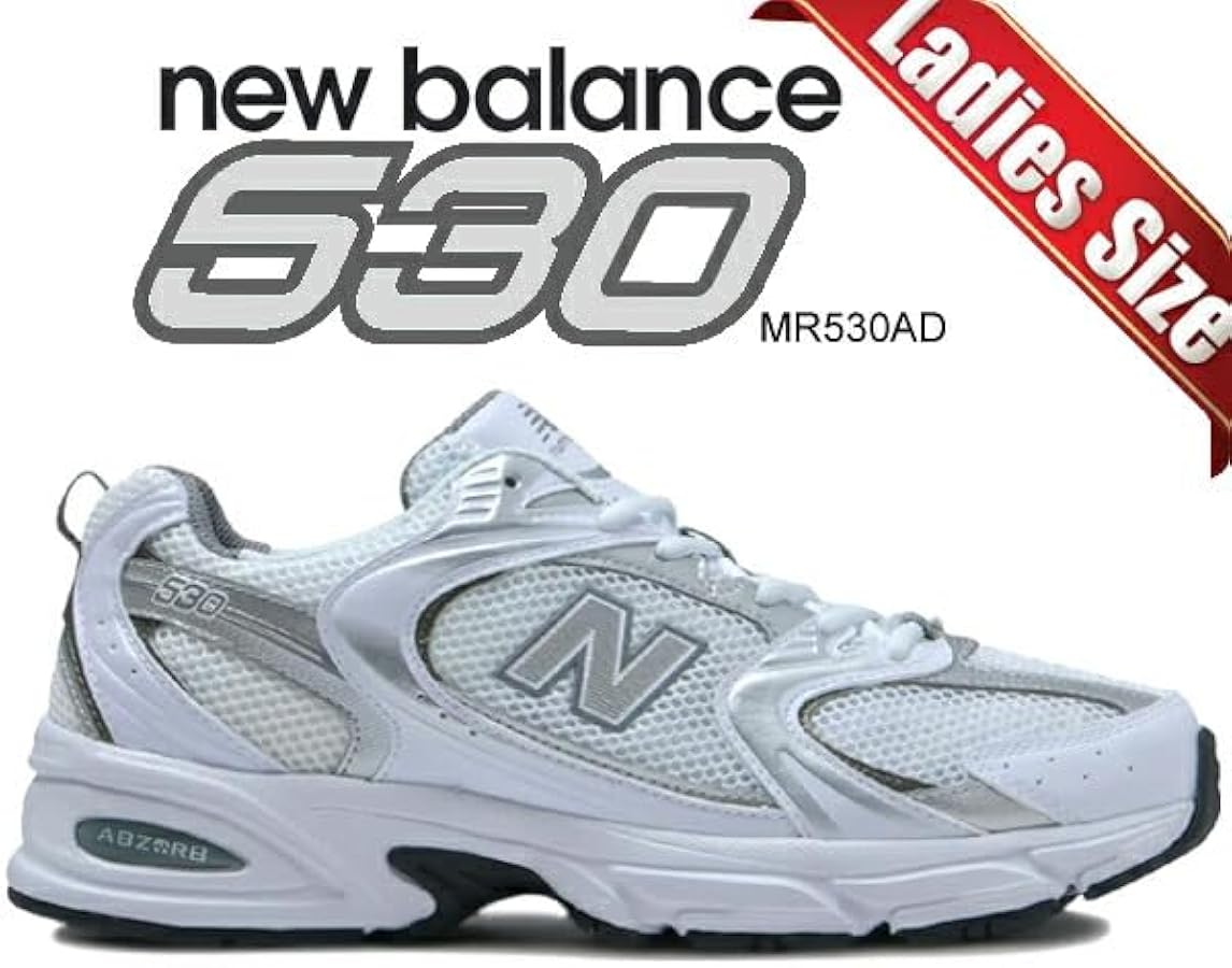 Amazon.co.jp: [ニューバランス] mr530ad WHITE MEDIUM レディース