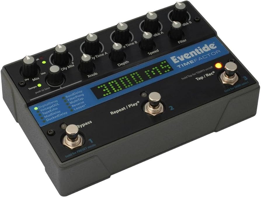 Amazon.com: Eventide TimeFactor Twin Delay Pedal : Musical Instruments
