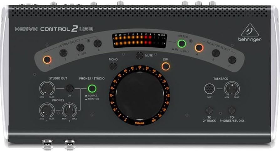Amazon.com: Behringer XENYX CONTROL2USB High-End Studio Control