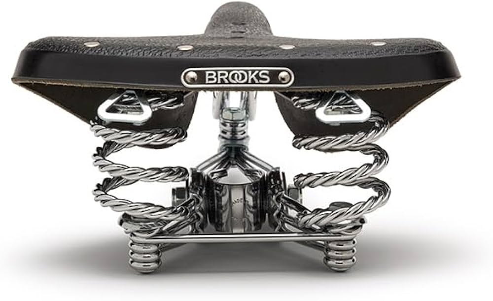 Amazon | BROOKS(ブルックス) レザーサドル 大型スプリング使用シティ