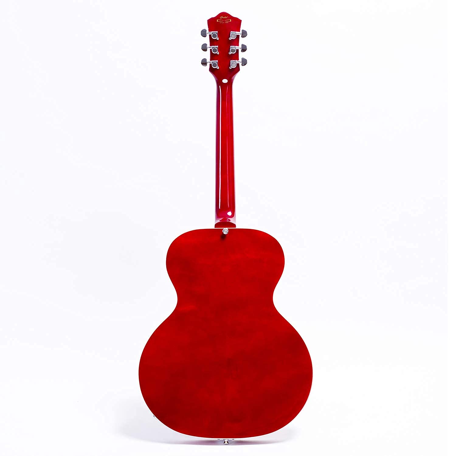 Amazon | GROTE Jazz Electric Guitar Semi-Hollow Body Chrome