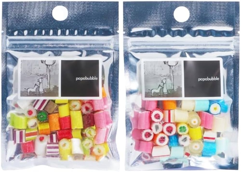 Amazon.co.jp: 【パパブブレ】定番ミックス キャンディ 40g×2袋セット