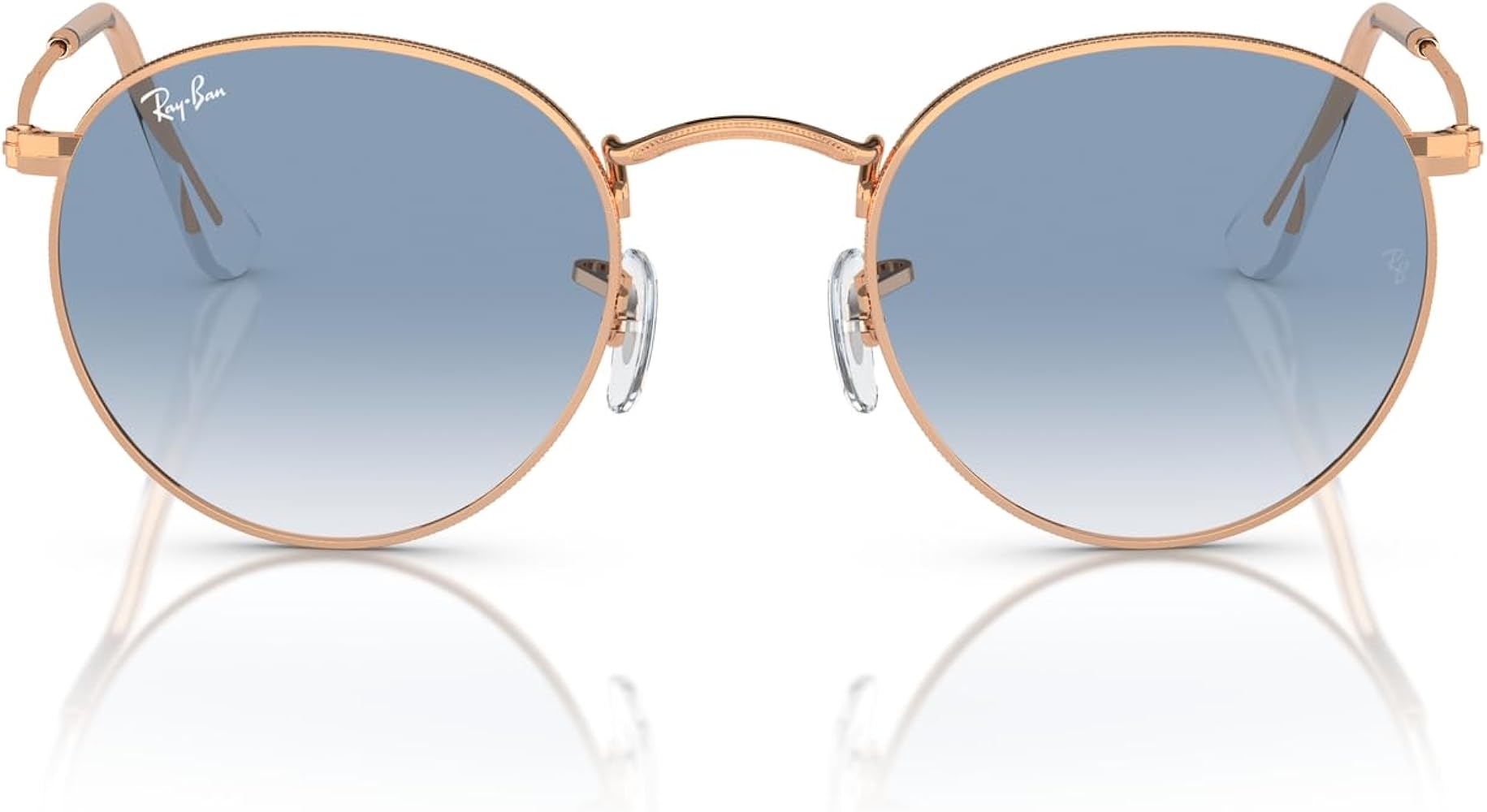 Amazon | Ray-Ban (レイバン) サングラス RB3447 ROUND METAL 53