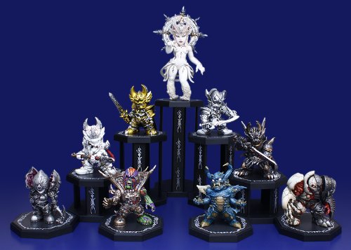 Amazon | 牙狼デフォルメ魔戒コレクション 黄金騎士ガロ (PVC塗装済