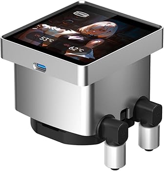 Amazon | PCCOOLER CPS DT360 ARGB ディスプレイ 液体クーラー 3.4