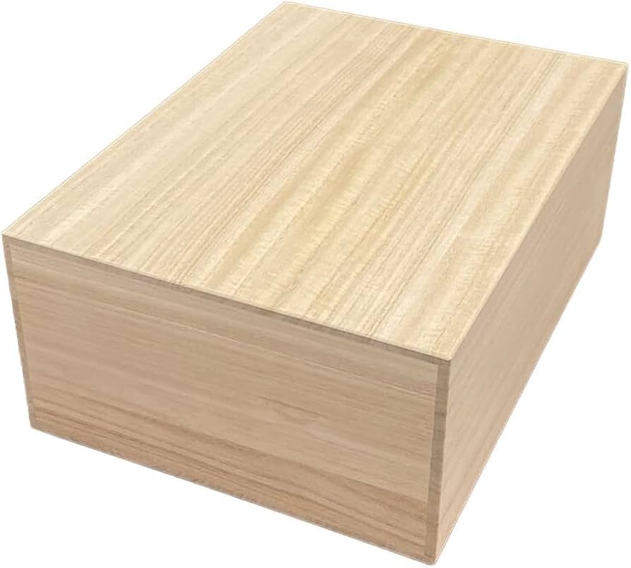 Amazon｜増田桐箱店 桐箱 A4HIGHサイズ W33.3cm×D24.3cm×H13.2cm
