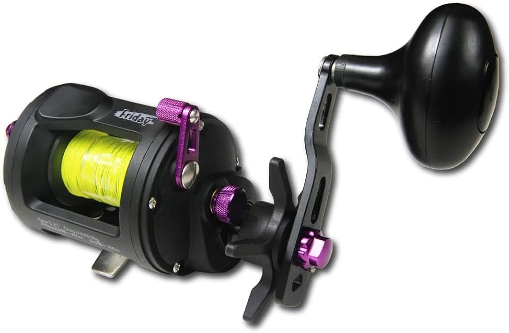 Amazon | おり釣具 タコ専用 PEライン付 ベイトリール Friday