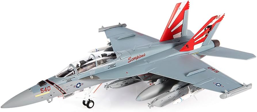 Amazon | JCW 1/72 EA-18G アメリカ海軍 VAQ-132 スコーピオンズ 2021