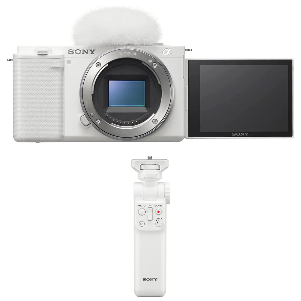 SONY】 VLOGCAM ZV-E10 シューティンググリップ・充電セット
