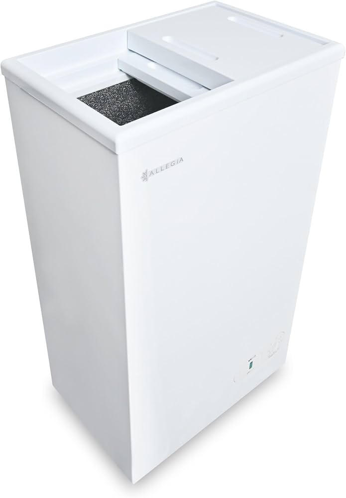 Amazon.co.jp: アレジア 冷凍庫 小型 上開き 41L スリム コンパクト AR