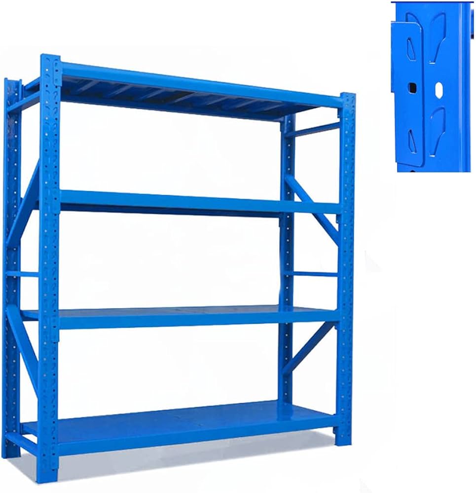 Amazon.co.jp: JOOHY スチールラック メタルラック 4段 耐荷重480kg 高