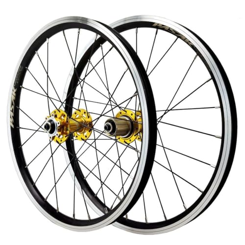 40mmハイトリム 20インチ 451 ホイールセット F74mm/R130 自転車 20