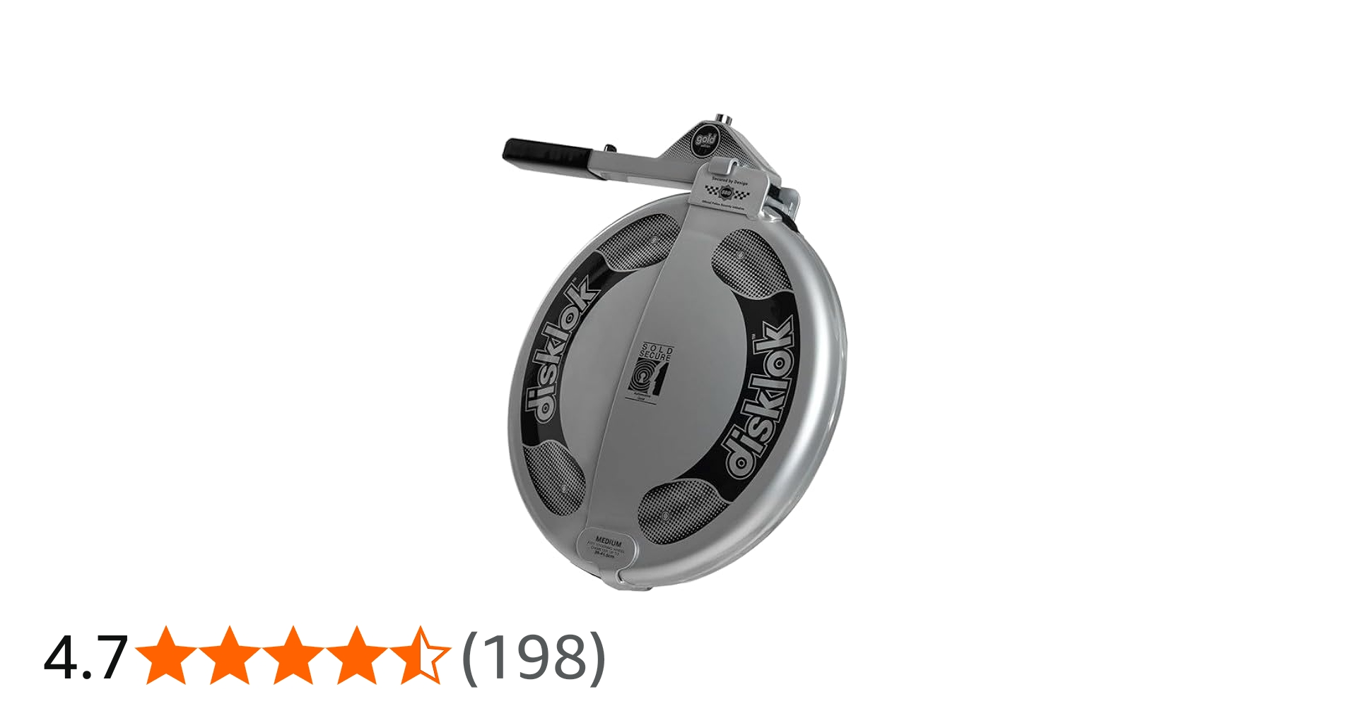 Amazon.co.jp: [disklok] 盗難防止 ハンドルロック [イギリス