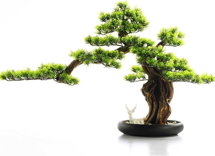 Amazon.com: Artificial Bonsai Trees Fake Plant Ornament with