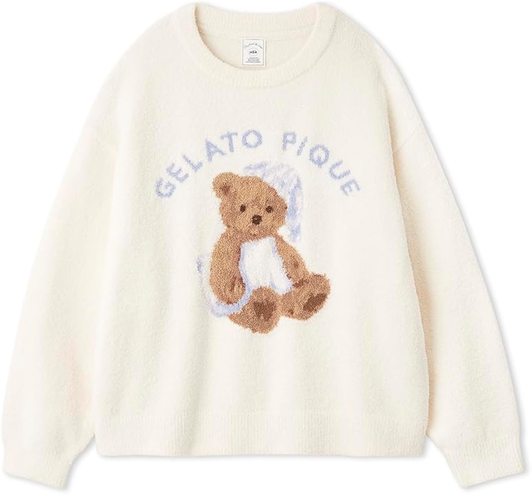 Amazon | [ジェラート ピケ] GOOD NIGHT BEAR JQDプルオーバー