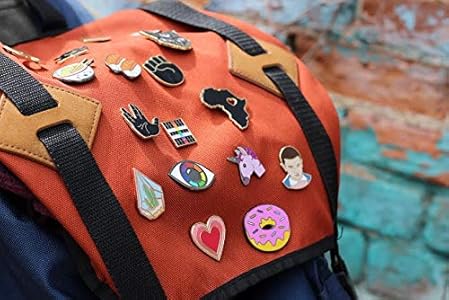 Buy REAL SIC Radiant Heart Enamel Pin - Heart Emoji Valentine's