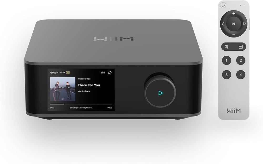 Amazon.com: WiiM Amp Ultra with Voice Remote 2 | 100W Streaming