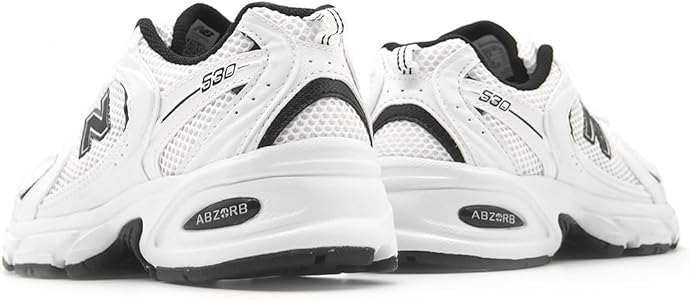 Amazon | [ニューバランス] MR530EWB WHITE/BLACK MR530 Dワイズ