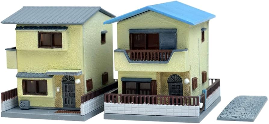 Amazon | 建物コレクション 建コレ041-4 建売住宅B4 ジオラマ用品