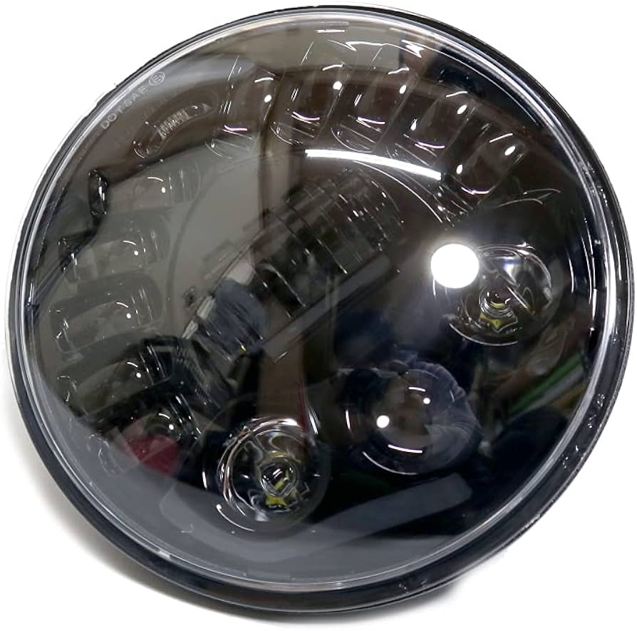 Amazon | ハーレー用 7インチ LED ヘッドライト バンクセンサー内蔵