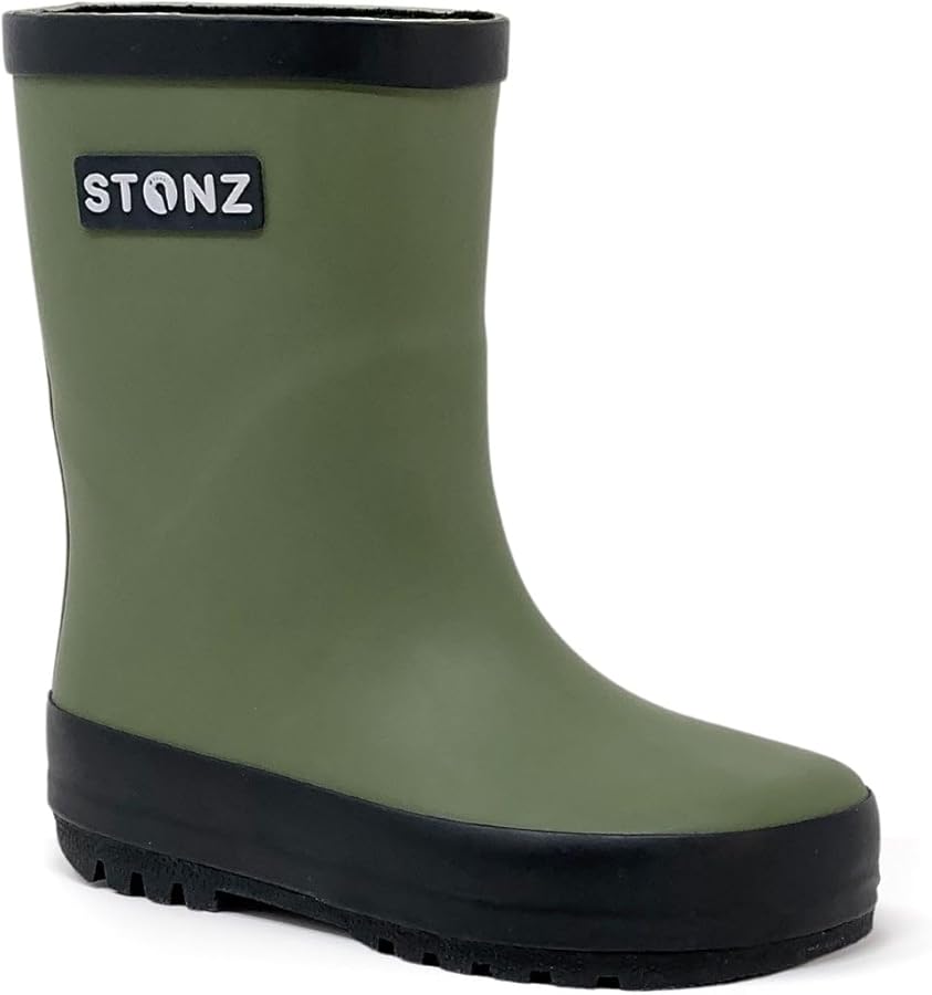 Amazon.com | Stonz Rain Boots - Kids Rubber Boots Made with Toxic