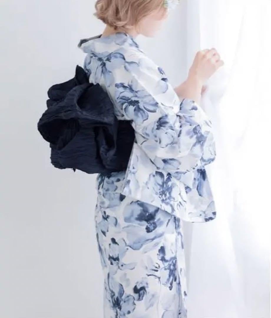 Amazon.co.jp: dita 浴衣 5点セット 涼風の花水木 : ファッション