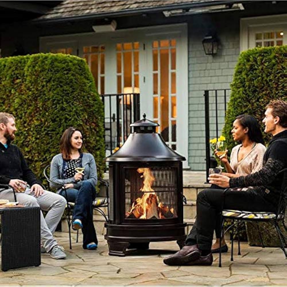 mmmmmmHello Outdoors ファイヤーピット 19inch Outdoor Smokeless