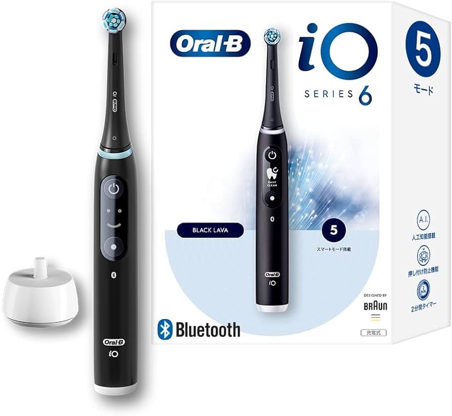 Amazon.co.jp: ブラウン 電動歯ブラシ オーラルB iO6 iOM61B60BK