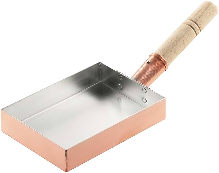 Amazon｜工房アイザワ アイザワ 純銅玉子焼き 関西型 12cm No.70085