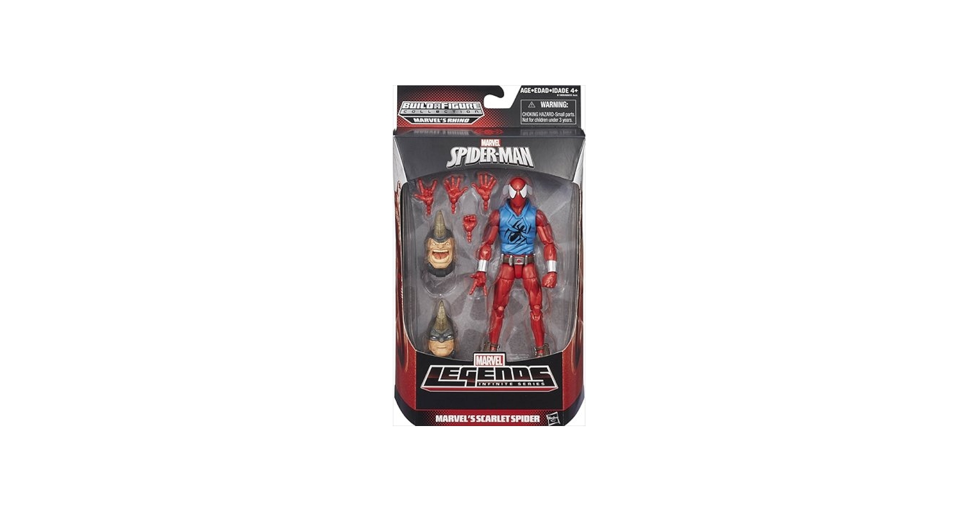 Amazon.com: Hasbro ML [Rhino] Scarlet Spider-Man [Parallel Import