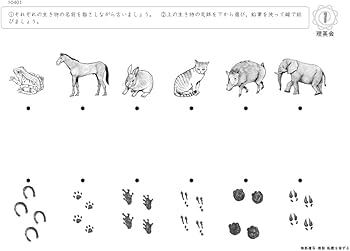 104 ばっちりくんドリル ものの名前(応用編) (理英会の家庭学習支援