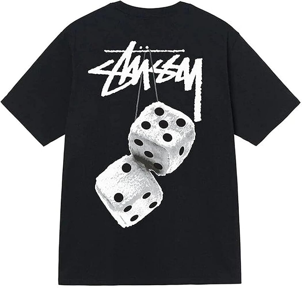 Amazon | [ステューシー] ダイス グラフィックプリント FUZZY DICE TEE