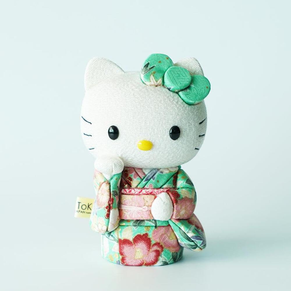 Amazon.co.jp: 招きハローキティ(立ち)【緑】招きハローキティ キティ