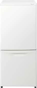 Amazon | パナソニック 冷蔵庫 幅48cm 138L 右開き NR-B14HW-W マット