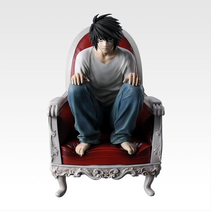Amazon.co.jp: 一番くじ DEATH NO*TE B賞 L フィギュア : ホビー