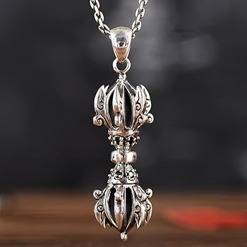 Amazon.co.jp: [FORFOX] メンズ 金剛杵 ペンダント シルバー925