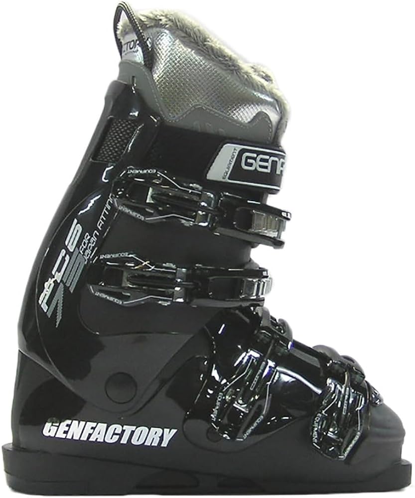 Amazon | ゲン（GEN） スキーブーツ FC6 BLK（ブラック/25．0/Men's