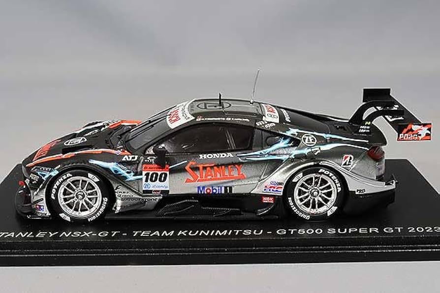 Amazon | ☆ スパーク 1/43 スタンレー NSX-GT TEAM KUNIMITSU 2023