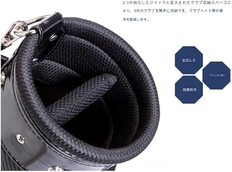 Amazon.co.jp: [KCNN] ゴルフ キャディバッグ セルフスタンド 軽量
