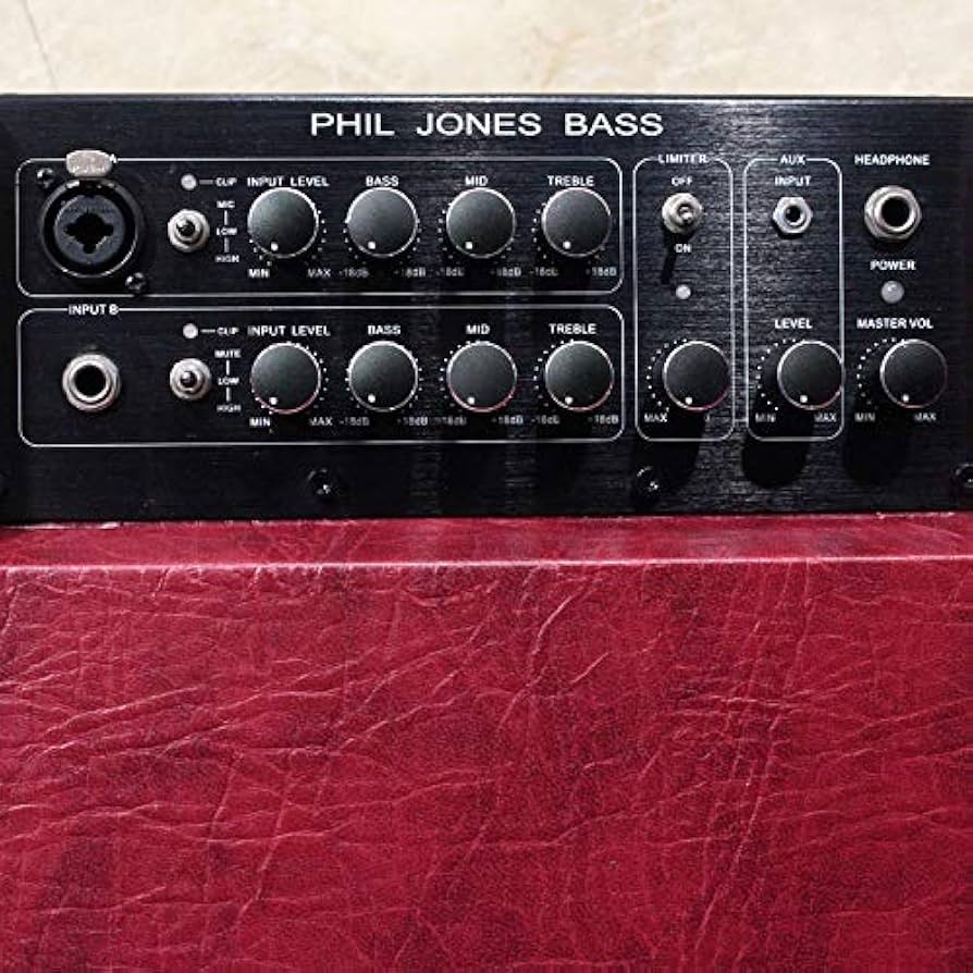 Amazon.co.jp: PHIL JONES/BASS CUB BG-100 Red : 楽器・音響機器