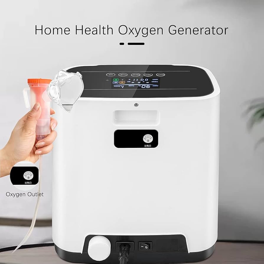 Amazon.co.jp: 7L 老人用酸素発生器 酸素濃度93%±3%110V 最大流量7L毎