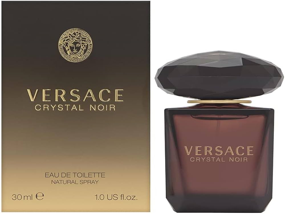 Amazon.com : Versace Crystal Noir by Versace for Women 1.0 oz Eau
