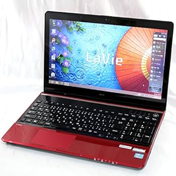格安/Win10/美品/レッド色NEC Lavie/動画編集/オフィス/大容量 即販売